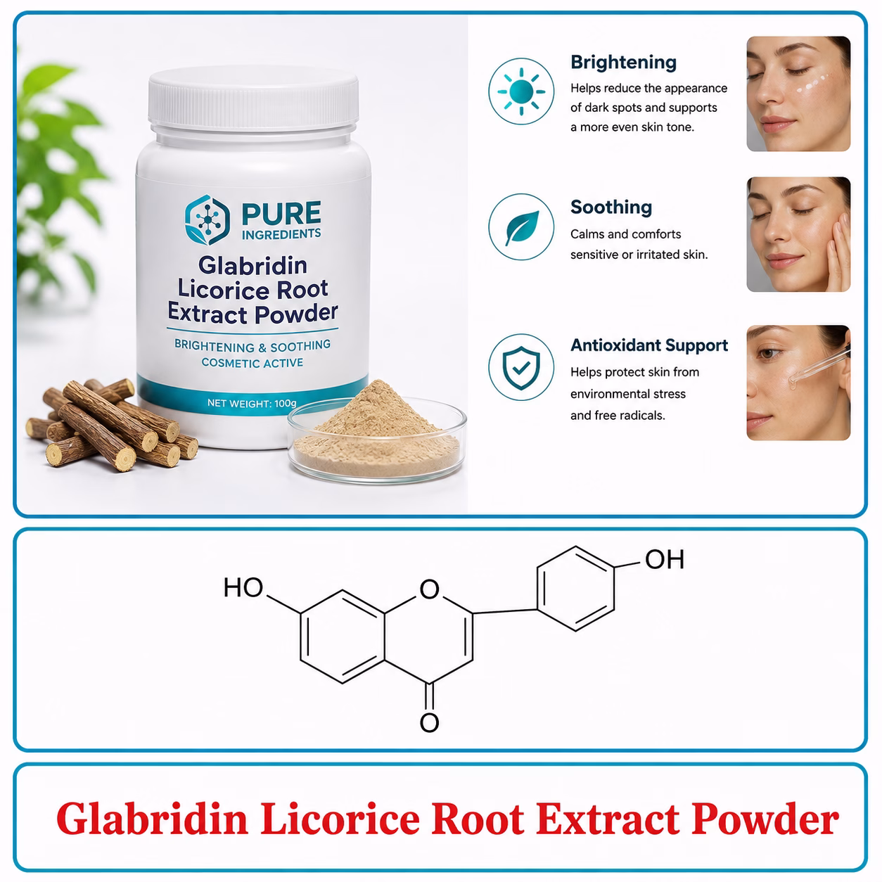 Glabridin Licorice Extract – Brightening Active