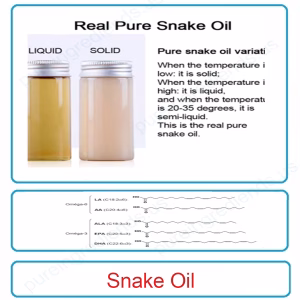 Natural Snake Oil Hydrating Skin and Hair