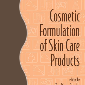 cosmetic formulation of skin care products