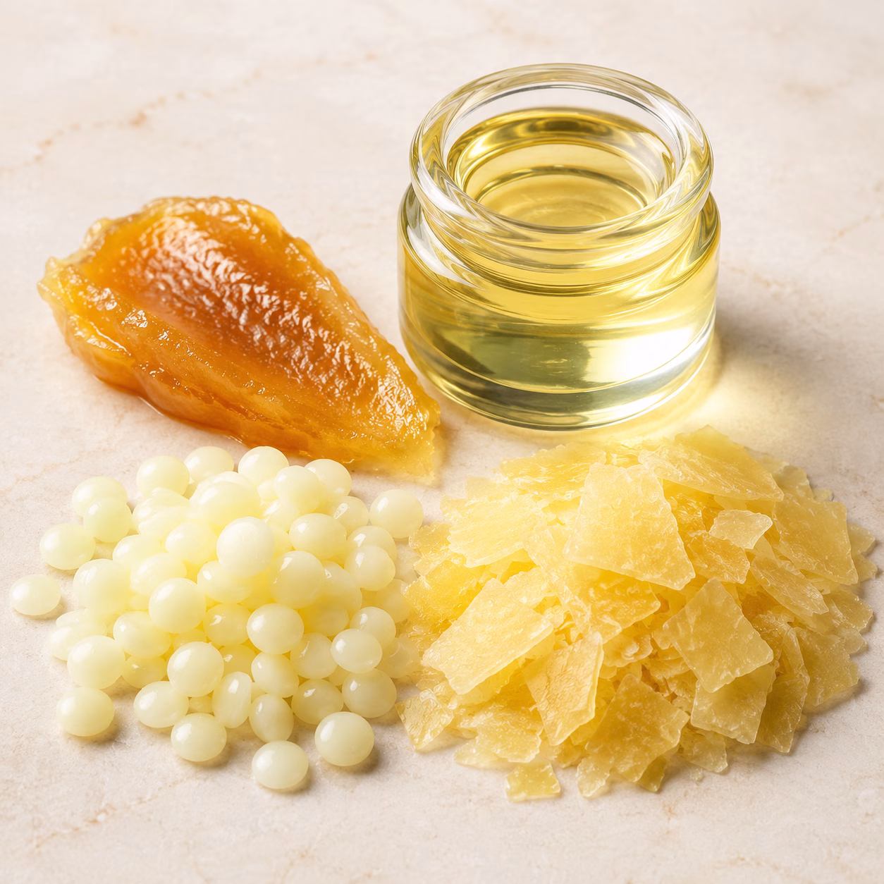 emollients oils waxes